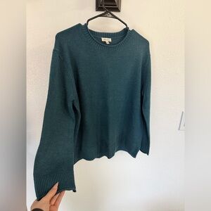 Ella Moss Women's Crewneck Sweater in Deep Teal
